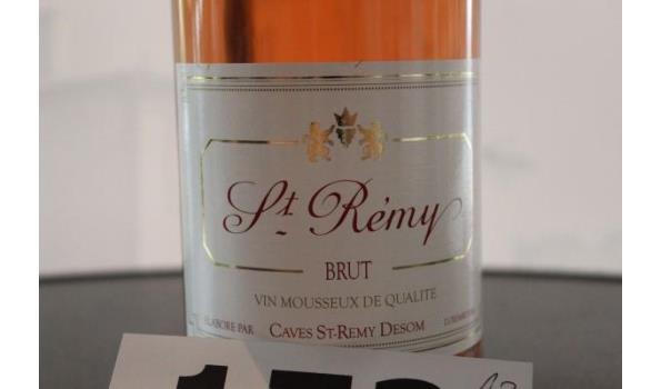 12 flessen à 75cl rosé schuimwijn St-Rémy, Brut,
